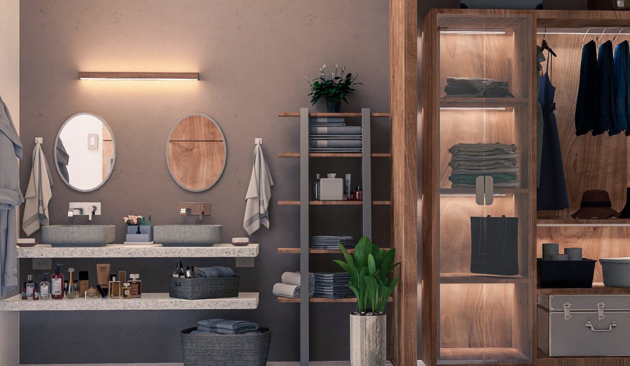 07 Closeth y Lavamanos Baño Principal